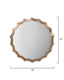 Jamie Young Co. Round Scalloped Mirror M3