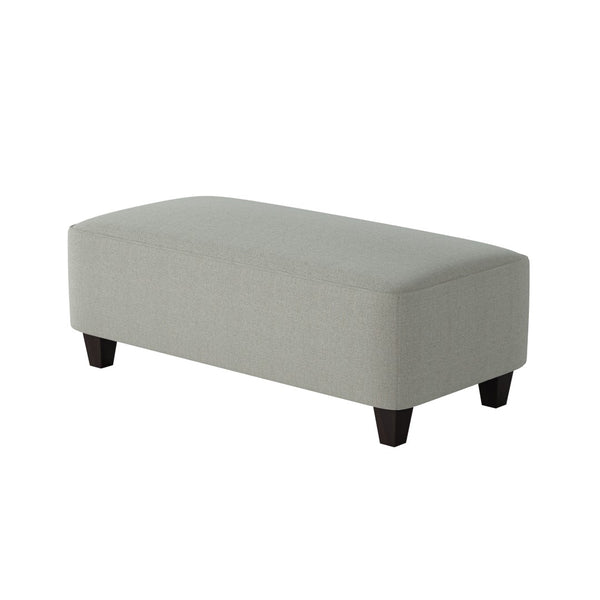 Fusion 100-C Transitional Cocktail Ottoman 100-C Invitation Mist 49" Wide Cocktail Ottoman