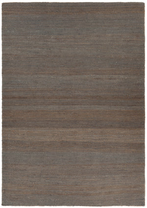 Chandra Rugs Mabel 100% Jute Hand-Woven Contemporary Rug Blue 7'9 x 10'6