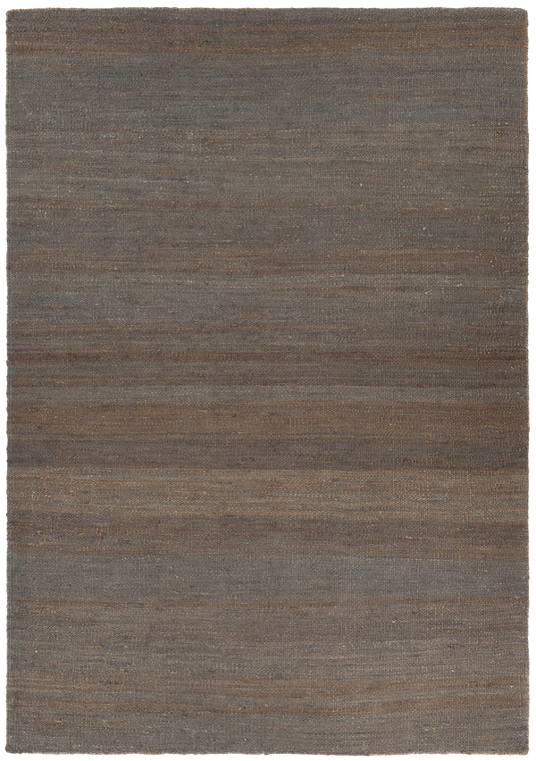 Chandra Rugs Mabel 100% Jute Hand-Woven Contemporary Rug Blue 7'9 x 10'6