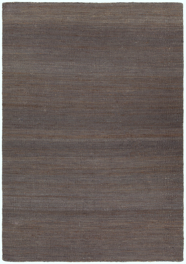 Chandra Rugs Mabel 100% Jute Hand-Woven Contemporary Rug Grey 7'9 x 10'6