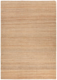 Chandra Rugs Mabel 100% Jute Hand-Woven Contemporary Rug Natural 7'9 x 10'6