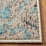 Madison 400 Madison 422 Contemporary Power Loomed Polypropylene Friese Rug Grey / Blue