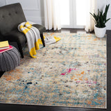 Madison 400 Madison 425 Contemporary Power Loomed Polypropylene Friese Rug Grey / Gold