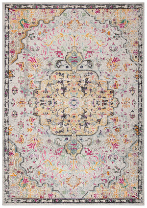 Madison 400 Madison 447 Transitional Power Loomed Polypropylene Friese Rug Grey / Gold