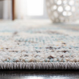 Madison 400 Madison 457 Contemporary Power Loomed Polypropylene Friese Rug Grey / Blue