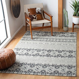 Madison 700 Madison 797 Bohemian Power Loomed 65% Polypropylene 21% Jute 7% Polyester 7% Cotton Rug Charcoal / Grey