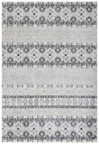 Madison 700 Madison 797 Bohemian Power Loomed 65% Polypropylene 21% Jute 7% Polyester 7% Cotton Rug Charcoal / Grey