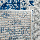 Madison 700 Madison 797 Bohemian Power Loomed 65% Polypropylene 21% Jute 7% Polyester 7% Cotton Rug Silver / Navy