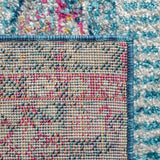 Madison 700 Madison 797 Bohemian Power Loomed 65% Polypropylene 21% Jute 7% Polyester 7% Cotton Rug Denim Blue / Purple