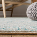 Madison 700 Madison 798 Bohemian Power Loomed 65% Polypropylene 21% Jute 7% Polyester 7% Cotton Rug Ivory / Aqua