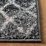 Madison 700 Madison 798 Bohemian Power Loomed 65% Polypropylene 21% Jute 7% Polyester 7% Cotton Rug Charcoal / Ivory