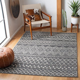 Madison 700 Madison 798 Bohemian Power Loomed 65% Polypropylene 21% Jute 7% Polyester 7% Cotton Rug Charcoal / Ivory