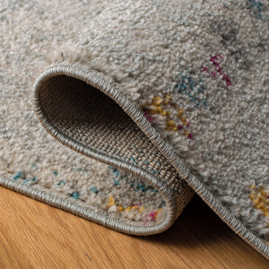 Madison 700 Madison 798 Bohemian Power Loomed 65% Polypropylene 21% Jute 7% Polyester 7% Cotton Rug Grey / Gold