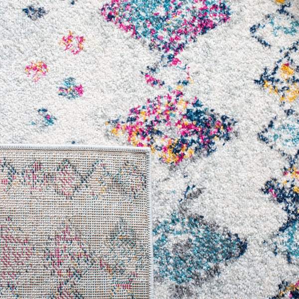 Madison 700 Madison 798 Bohemian Power Loomed 65% Polypropylene 21% Jute 7% Polyester 7% Cotton Rug Grey / Purple