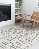 Loloi Maddox MAD-01 100% Polyester Power Loomed Contemporary Rug MADDMAD-01IVGY7696