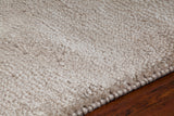 Chandra Rugs Mae 70% Wool + 30% Viscose Hand-Woven Contemporary Rug Beige 9' x 13'