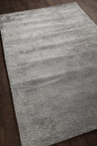 Chandra Rugs Mae 70% Wool + 30% Viscose Hand-Woven Contemporary Rug Silver 9' x 13'