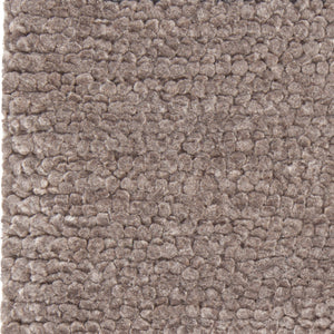 Chandra Rugs Mae 70% Wool + 30% Viscose Hand-Woven Contemporary Rug Brown 9' x 13'