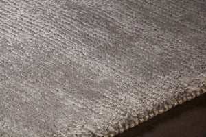 Chandra Rugs Mae 70% Wool + 30% Viscose Hand-Woven Contemporary Rug Brown 9' x 13'