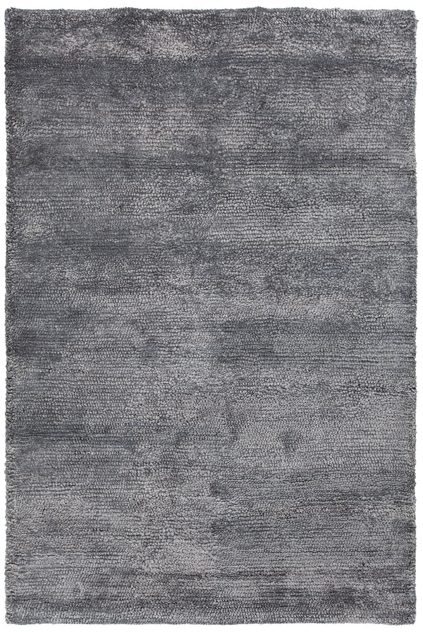 Chandra Rugs Mae 70% Wool + 30% Viscose Hand-Woven Contemporary Rug Grey 9' x 13'