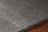 Chandra Rugs Mae 70% Wool + 30% Viscose Hand-Woven Contemporary Rug Grey 9' x 13'