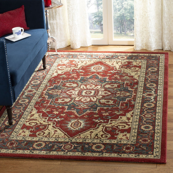Safavieh Mahal 698 Power Loomed Polypropylene Traditional Rug MAH698Q-810