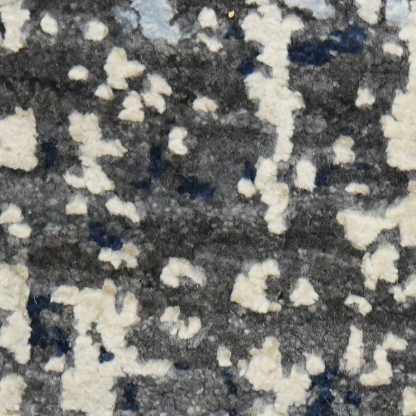 AMER Rugs Majestic MAJ-1 Hand-Knotted Abstract Modern & Contemporary Area Rug Gray/Blue 10' x 14'