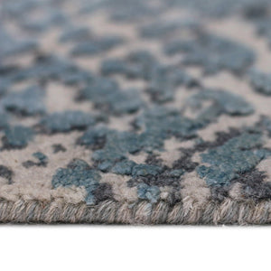 AMER Rugs Majestic MAJ-5 Hand-Knotted Abstract Modern & Contemporary Area Rug Blue 10' x 14'