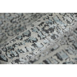 AMER Rugs Majestic MAJ-5 Hand-Knotted Abstract Modern & Contemporary Area Rug Blue 10' x 14'