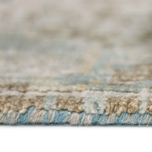 AMER Rugs Majestic MAJ-52 Hand-Knotted Geometric Modern & Contemporary Area Rug Ivory 10' x 14'