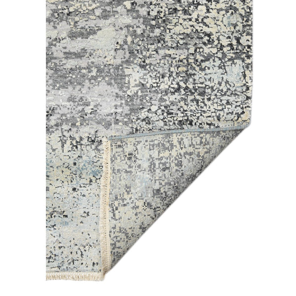 AMER Rugs Majestic MAJ-6 Hand-Knotted Abstract Modern & Contemporary Area Rug Ivory/Blue 10' x 14'