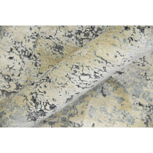 AMER Rugs Majestic MAJ-6 Hand-Knotted Abstract Modern & Contemporary Area Rug Ivory/Blue 10' x 14'