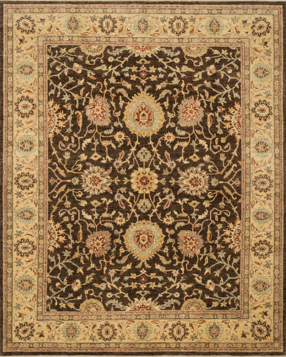 Loloi Majestic MM-05 100% Hand Spun Vegetable Dyed Wool Hand Knotted Traditional Rug MAJEMM-05CTGOC0H6