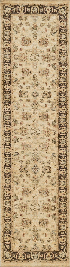 Loloi Majestic MM-06 100% Hand Spun Vegetable Dyed Wool Hand Knotted Traditional Rug MAJEMM-06IVMC5686