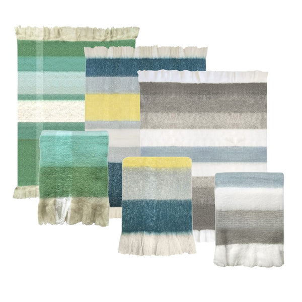 Dovetail Tahoe Handwoven Wool Blend 49x59 Throw Blanket MAL006