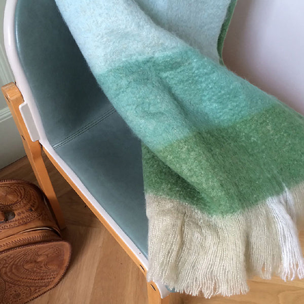 Dovetail Tahoe Handwoven Wool Blend 49x59 Throw Blanket MAL002