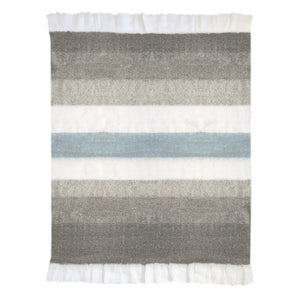 Dovetail Tahoe Handwoven Wool Blend 49x59 Throw Blanket MAL004