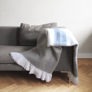 Dovetail Tahoe Handwoven Wool Blend 49x59 Throw Blanket MAL004