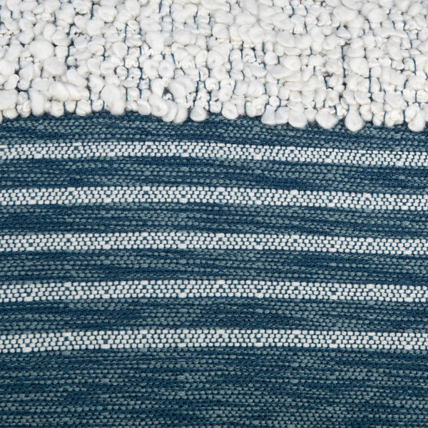 Dovetail Riley Handwoven Wool Blend 14x24 Lumbar Pillow MAL023