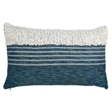 Riley Handwoven Wool Blend 14x24 Lumbar Pillow