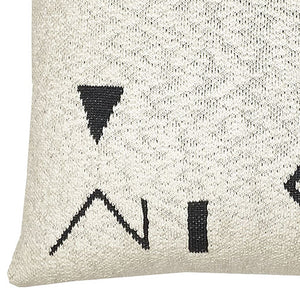 Dovetail Bella Handwoven Cotton Blend 20x20 Square Throw Pillow MAL031