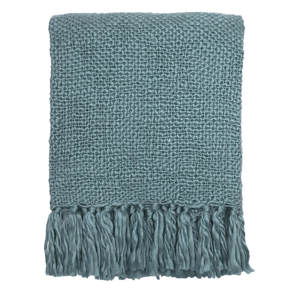 Dovetail Cole Handwoven Acrylic 49x59 Throw Blanket  MAL038