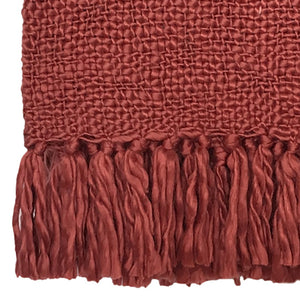 Dovetail Cole Handwoven Acrylic 49x59 Throw Blanket  MAL039