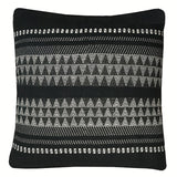 Athena Handwoven Cotton Blend 24x24 Square Throw Pillow