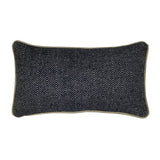 Alma Wool Blend Woven Throw Lumbar Pillow