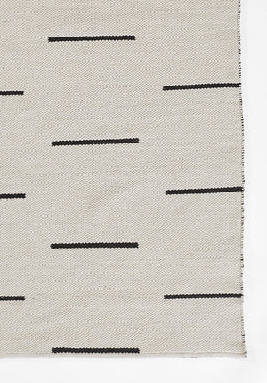 Momeni Novogratz Malmo MLO-1 Hand Woven Contemporary Geometric Indoor/Outdoor Area Rug Ivory 9' x 12' MALMOMLO-1IVY90C0