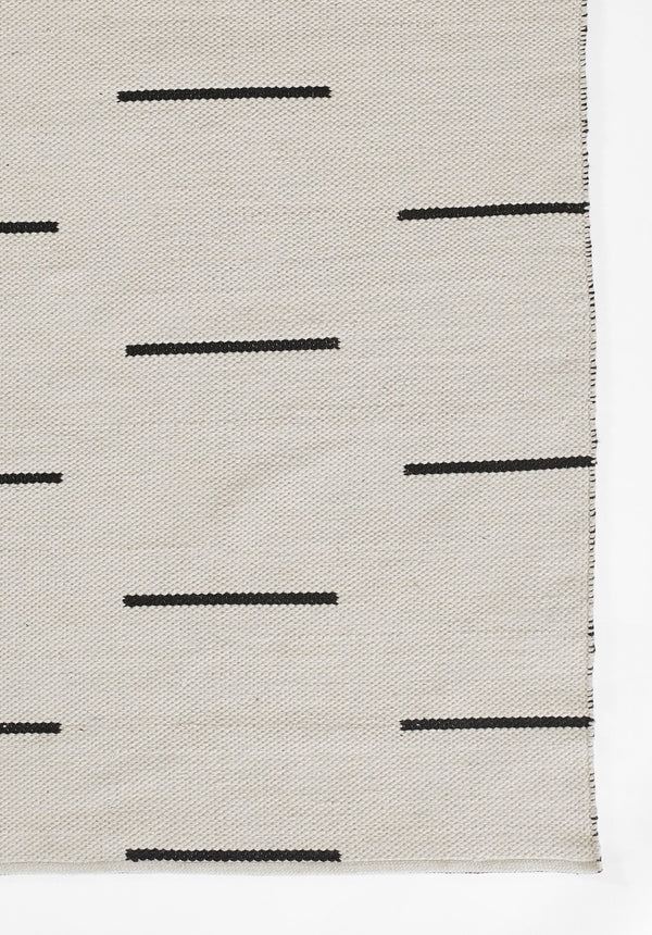 Momeni Novogratz Malmo MLO-1 Hand Woven Contemporary Geometric Indoor/Outdoor Area Rug Ivory 9' x 12' MALMOMLO-1IVY90C0
