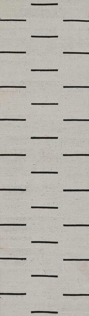 Momeni Novogratz Malmo MLO-1 Hand Woven Contemporary Geometric Indoor/Outdoor Area Rug Ivory 9' x 12' MALMOMLO-1IVY90C0