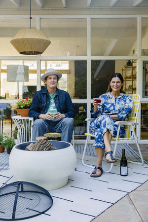 Momeni Novogratz Malmo MLO-1 Hand Woven Contemporary Geometric Indoor/Outdoor Area Rug Ivory 9' x 12' MALMOMLO-1IVY90C0